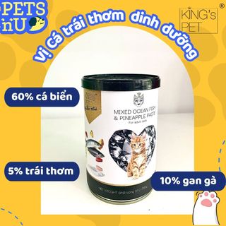 Pate King's Pet Chó Mèo Mọi Lứa Tuổi Lon 380G