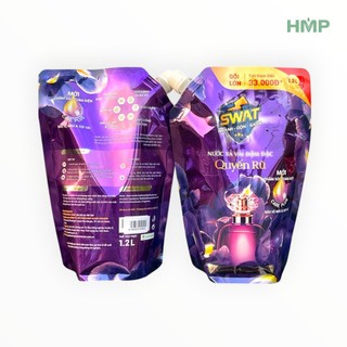 Combo 2 Túi Nước Xả Vải SWAT 1L2 Hương Nước Hoa