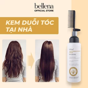 Thuốc duỗi tóc tại nhà kem ép duỗi tóc tại nhà thành phần argan Bellena Hair Straightening Cream 250ml