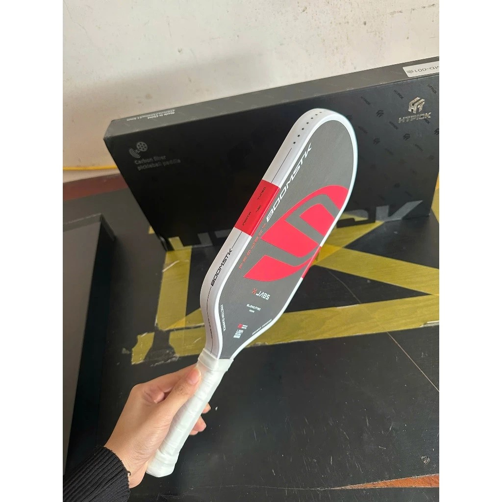 Vợt Pickleball Bo.oms.tik Siêu Bền, độ xoáy L.A.BS Project Bo.om.st.ik 16mm Kiểm Soát Tối Đa