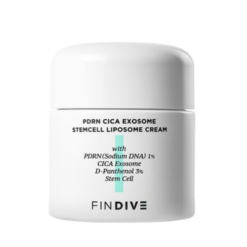 H64_ Kem dưỡng Findive PDRN cica exosome stemcell liposome cream 50ml