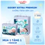 Tã Dán/Bỉm Quần Ban Đêm Gooby Premium Chống Tràn Hơn 12h Bé Từ 4kg - 35kg Chính Hãng