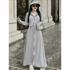 Áo Chống Nắng Toàn Thân Nữ,Kiểu Dáng Thời Trang Croptop,Chất Vải Co Giãn