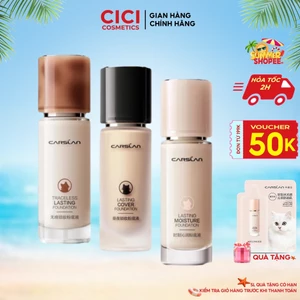 Nền Carslan Dạng Lỏng Kiểm Soát Dầu Lâu Trôi Chống Thấm Nước Suốt 24h Dưỡng Ẩm, Không Bí Da 30g