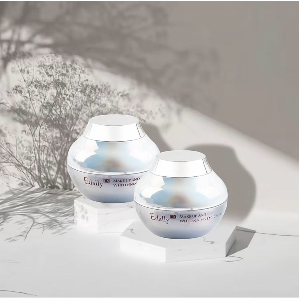 Kem trang điểm dưỡng trắng da Edally EX Hàn Quốc – Make Up And Whitenning Day Cream che khuyết điểm 50g