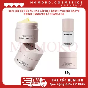 RED EARTH Kem Lót RED EARTH Dưỡng Ẩm RED EARTH V10 - Che Lỗ Chân Lông Và Dưỡng Ẩm Cao Cấp MOMOKO.cosmetics