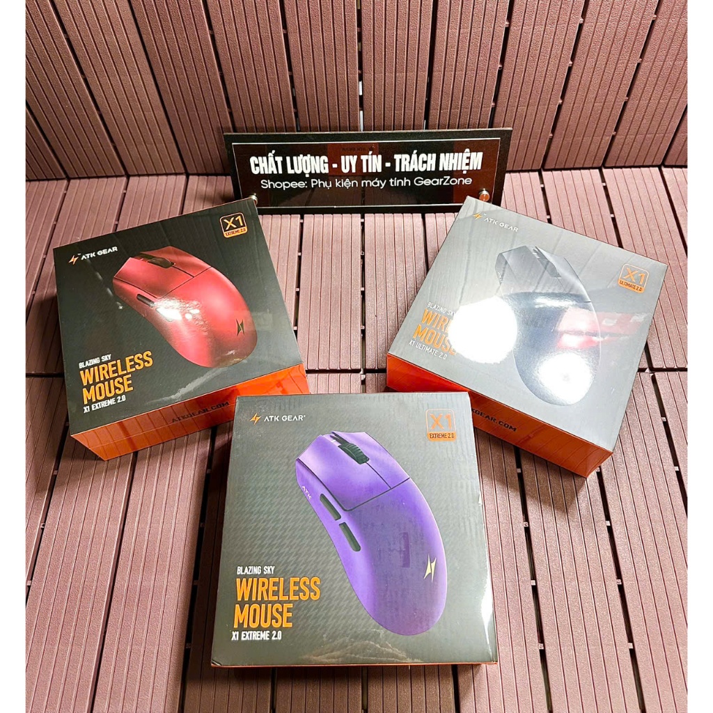 (BH12 tháng đủ) Chuột Gaming không dây ATK Blazing Sky X1 v2 Ultimate ...