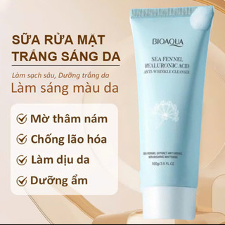 Sữa rửa mặt trắng da mờ thâm nám dưỡng da xoá nhăn da căng bóng sáng mịn chống lão hoá - 100ml