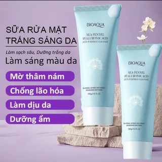 Sữa rửa mặt trắng da mờ thâm nám dưỡng da xoá nhăn da căng bóng sáng mịn chống lão hoá - 100ml