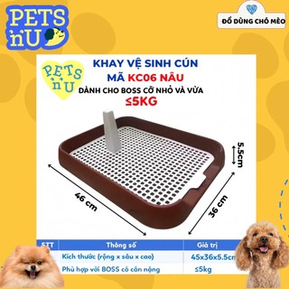 [CHĂM SÓC] KHAY VỆ SINH CHO CHÓ NHỎ 5KG THÀNH THẤP – KM SỐC! LÊN ĐƠN LÀ CÓ QUÀ