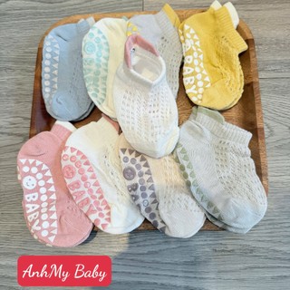 SET 4 VỚ LƯỚI CHỐNG TRƯỢT CHO BÉ TRAI , BÉ GÁI | AnhMy Baby