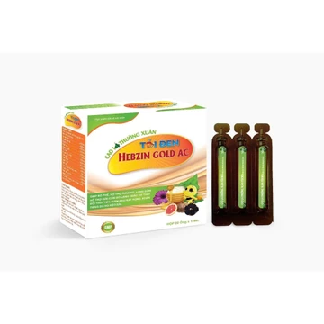 Siro Cao Lá Thường Xuân Tỏi Đen Hộp 20 gói - giải cảm, giảm ho, tiêu đờm, nhuận phế - BN (mẫu mới)