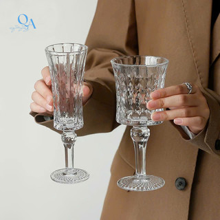 Ly cao trong suốt kiểu Pháp, ly sâm panh, ly rư.ợu vang, ly trái cây, ly cocktail,phong cách châu Âu