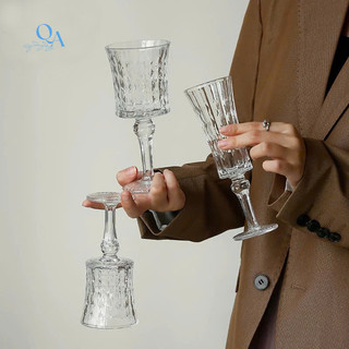 Ly cao trong suốt kiểu Pháp, ly sâm panh, ly rư.ợu vang, ly trái cây, ly cocktail,phong cách châu Âu