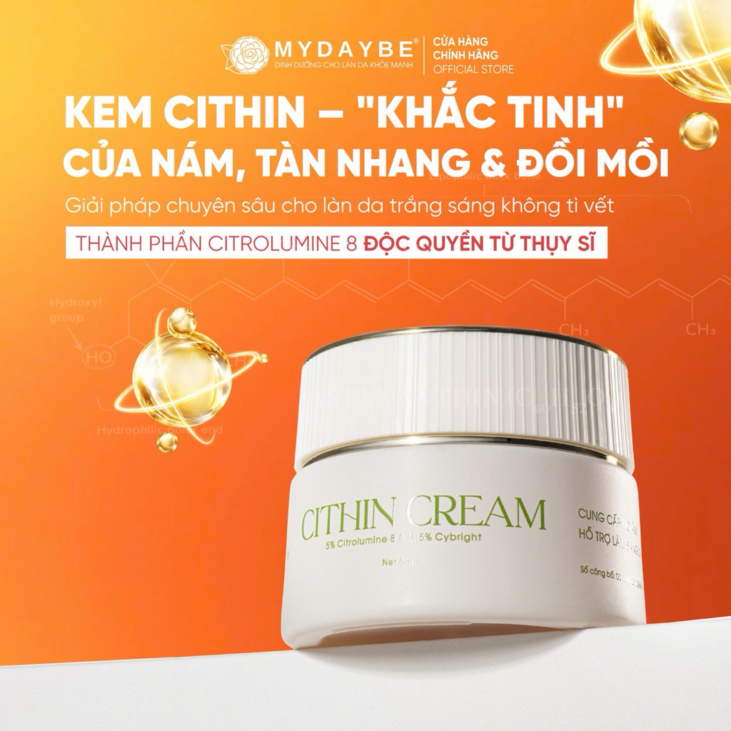 Kem dưỡng Cithin Cream_Citrolumine 8 & Astaxanthin | Shopee Việt Nam