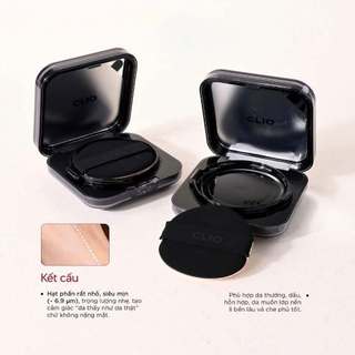 Phấn Nước Clio Kill Cover The New Founwear Cushion SPF50+ PA+++ 2 Lõi Che Khuyết Điểm Cho Da Dầu