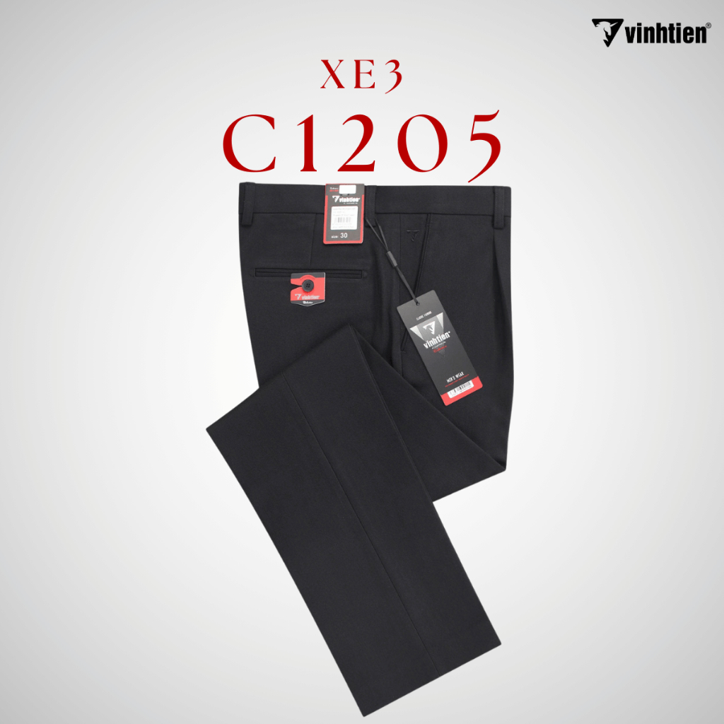 Quần Tây Nam Công Sở 1ly Classic Form Suông Vĩnh Tiến 499 - Nhiều Màu
