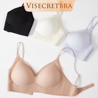 KOL - VN260350 - VisecretBra Áo Lót Áo Ngực Bra Nữ Đa Năng Mặc 3 Kiểu Chất Su Thoáng Mát Mút Đệm Cố Định Bảng Hở Lưng