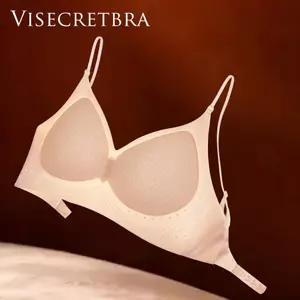 Visecret Bra Áo Lót Áo Ngực Bra Nữ Đa Năng Mặc 3 Kiểu - Chất Su Thoáng Mát - Mút Đệm Cố Định - Bảng Hở Lưng -- VN260350