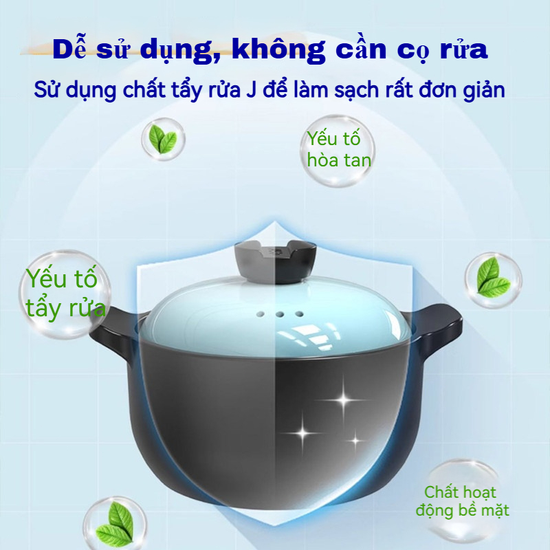 Tẩy Rửa Nhà Bếp,Chất tẩy rửa nồi, Làm Sạch - Tẩy đa năng - tẩy mọi vết bẩn,Dung dịch tẩy cặn đen