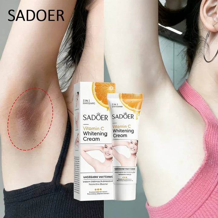 Kem làm trắng da kem làm trắng nách kem làm trắng vùng kín Kem dưỡng trắng da Vitamin C 50g Làm trắng hiệu quả các vùng