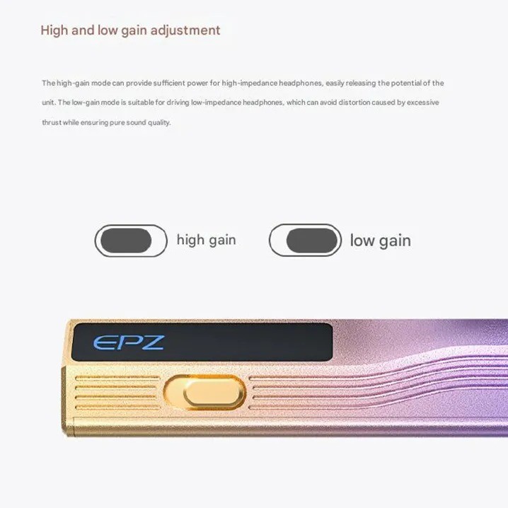 [NC] Portable DAC/AMP EPZ TP55 | EPZ Hi-Fi DAC | Hỗ trợ đàm thoại | Dongle | BigBuy360 - bigbuy360.vn