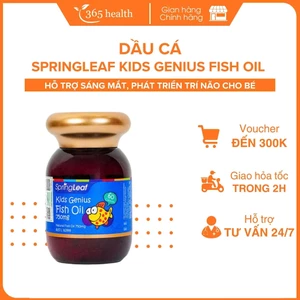 Viên Uống Dầu Cá SpringLeaf cho bé Springleaf Fish Oil Kids 750mg Lọ 60 Viên