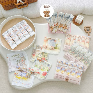 Set 5 Khăn Sữa Muslin Cho Bé Benbaby Cao Cấp – Khăn Xô Cotton Mềm Mịn, Thấm Hút Tốt, An Toàn Cho Trẻ Sơ Sinh