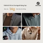 Bộ Micro không dây Hollyland LARK MAX 2 Combo 4-Person Version (Camera RX, USB-C RX) Space Gray — ảnh 6