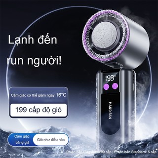 Quạt cầm tay Quạt Lạnh Cá Nhân 2026 - Không Còn Gió Nóng, Làm Mát Như Máy Lạnh, Nhỏ Gọn Bỏ Áo Khoác