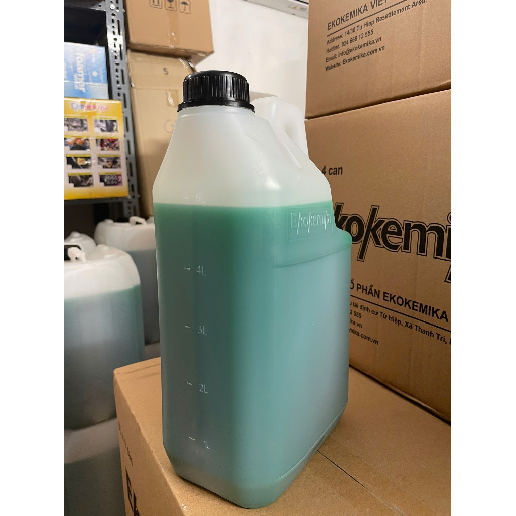 NƯỚC RỬA Ô TÔ - XE MÁY VÀ KHOANG MÁY KHÔNG CHẠM ĐẬM ĐẶC THƯƠNG HIỆU EKOKEMIKA BIO 35-5L