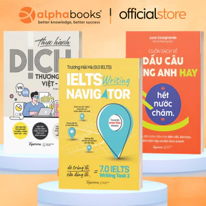 Sách - Lẻ/Combo Sách Về Tiếng Anh: Ielts Navigator + Thực Hành Dịch + Dấu Câu Tiếng Anh (Gamma)