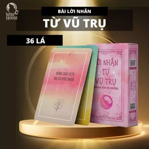 Bộ Bài Lời Nhắn Từ Vũ Trụ 36 Lá Giấy Cứng Tiên Tri Chiêm Nghiệm MaSoi SG