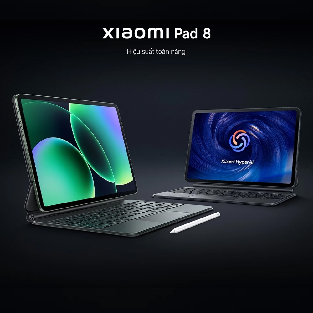 Máy tính bảng Xiaomi Pad 8 8GB +128GB | Pin 9200mAh | Màn hình 3.2K 144Hz | Vi xử lý Snapdragon 8s Gen 4 | BigBuy360 - bigbuy360.vn