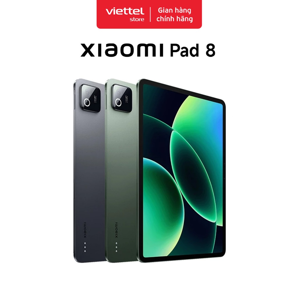 Máy tính bảng Xiaomi Pad 8 8GB +128GB | Pin 9200mAh | Màn hình 3.2K 144Hz | Vi xử lý Snapdragon 8s Gen 4 | BigBuy360 - bigbuy360.vn