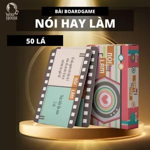 Bộ Bài Nói Hay Làm Gia Đình Giấy Cứng Chia Sẻ Gắn Kết Gia Đình MaSoi SG