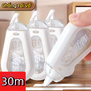 Băng Xóa 30M Siêu Mượt Không Ồn Chống Rơi Không Đứt Băng Che Phủ Tốt Dung Lượng Lớn Dễ Dùng Có Nắp Bảo Vệ