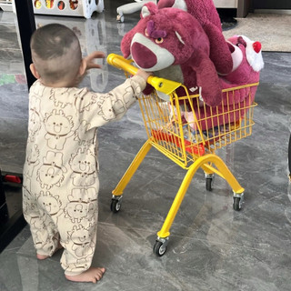 Xe đẩy siêu thị mini cho bé iu mới biết đi 😚