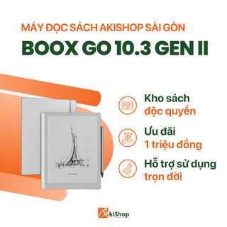 Máy đọc sách Boox Go 10.3 Gen II Android 15 Hỗ Trợ Bút Cảm Ứng - Kho HCM