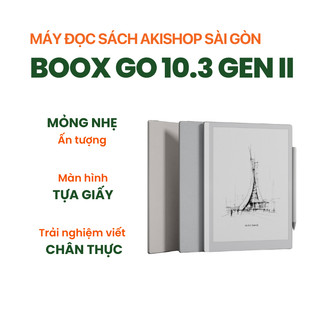 Máy đọc sách Boox Go 10.3 Gen II Android 15 Hỗ Trợ Bút Cảm Ứng - Kho HCM