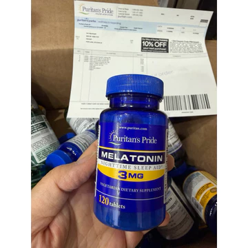 MELATONIN 3MG PURITAN’S PRIDE 120 viên