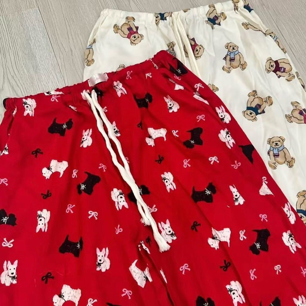Quần dài thô cào bông hình cute | BigBuy360 - bigbuy360.vn