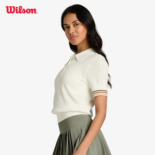 Wilson Women's Essex Polo Sandrift Áo Polo Nữ Thể Thao WW00014W002001