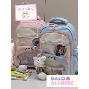 Balo Nữ Lớn Gấu Dễ Thương Nhiều Ngăn BL607