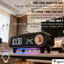 Loa Bluetooth Mini NS-998BT LED RGB, Đồng Hồ Nhiệt Độ, Loa Để Bàn Bluetooth 5.3 Âm Thanh Chất