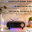 Loa Bluetooth Mini NS-998BT LED RGB, Đồng Hồ Nhiệt Độ, Loa Để Bàn Bluetooth 5.3 Âm Thanh Chất