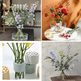 DỤNG CỤ CẮM HOA LỖ NHỰA COMBO 2 CÁI – LƯỚI CẮM HOA GIỮ FORM, GIÁ ĐỠ HOA CỐ ĐỊNH, DECOR BÌNH HOA