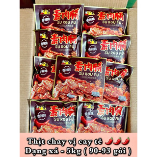 [sẵn hàng] gói chả chay ăn vặt tuổi thơ cay 1 gói 53gr combo 3 gói