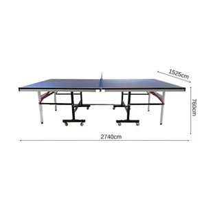 Bàn bóng bàn VinaSport MDF-06 dày 25mm giá tốt , Sản phẩm đã bao gồm bộ cọc lưới bóng bàn đi kèm