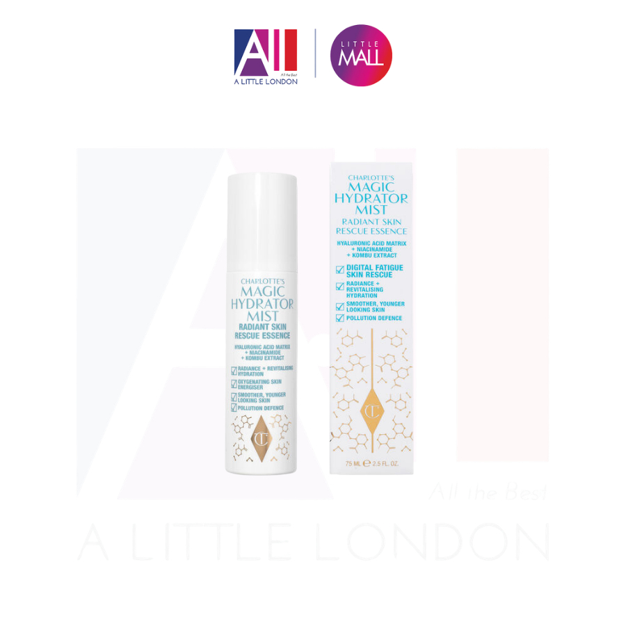 Xịt dưỡng cấp ẩm Charlotte's Magic Hydrator Mist 75ml (Bill Anh